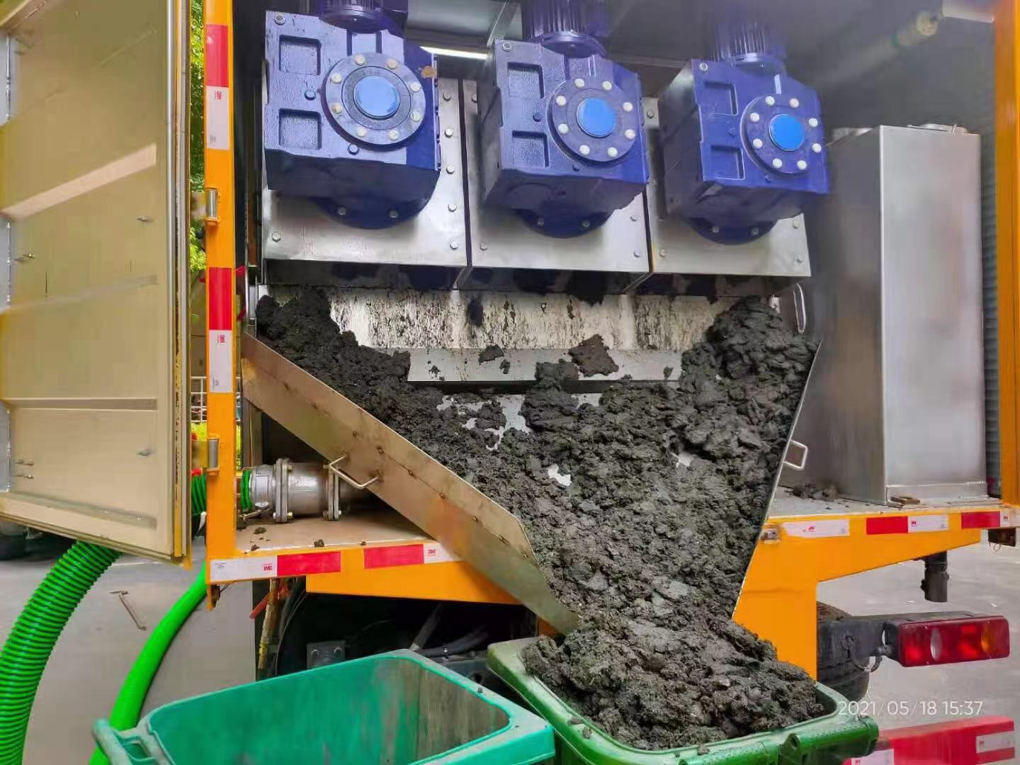 凤县化粪池清掏城市维护站-泥浆净化干湿分离处理